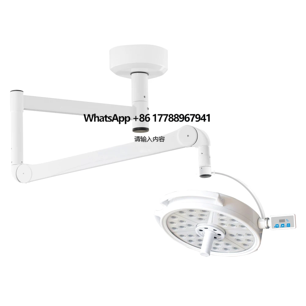 LED Light Source Ceiling-type Surgical Light with High Brightness and Adjustable Head Lamp Arm Can Rotate Multi-angle Lighting
LED Light Source Ceiling-type Surgical Light with High Brightness and Adjustable Head Lamp Arm Can Rotate Multi-angle Lighting