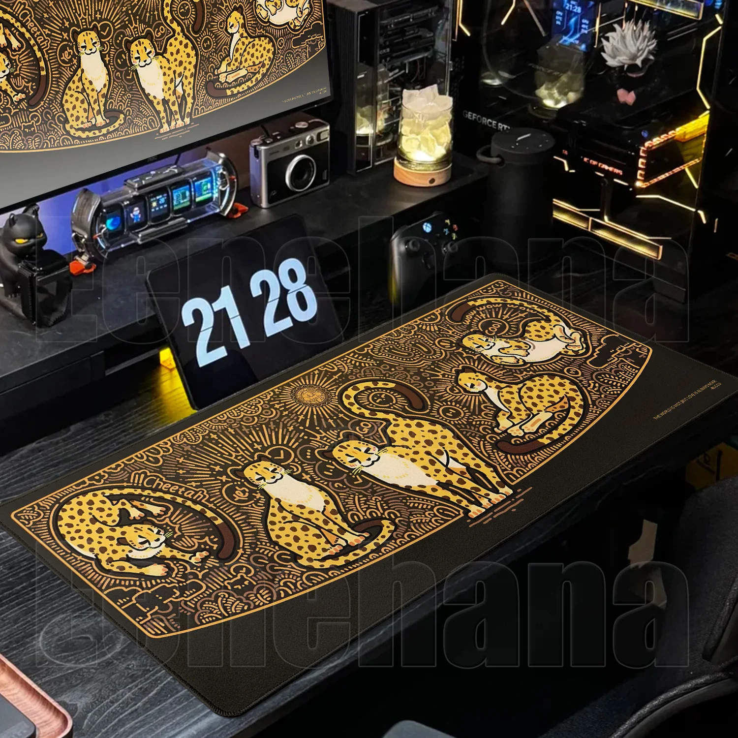 Large Gamer Kawaii Leopard Mouse Pad Non-Slip Laptop Cute Funny Big Cat Desk Mat Accessories PC Gaming XXL Office Home Setup Rug
Large Gamer Kawaii Leopard Mouse Pad Non-Slip Laptop Cute Funny Big Cat Desk Mat Accessories PC Gaming XXL Office Home Setup Rug