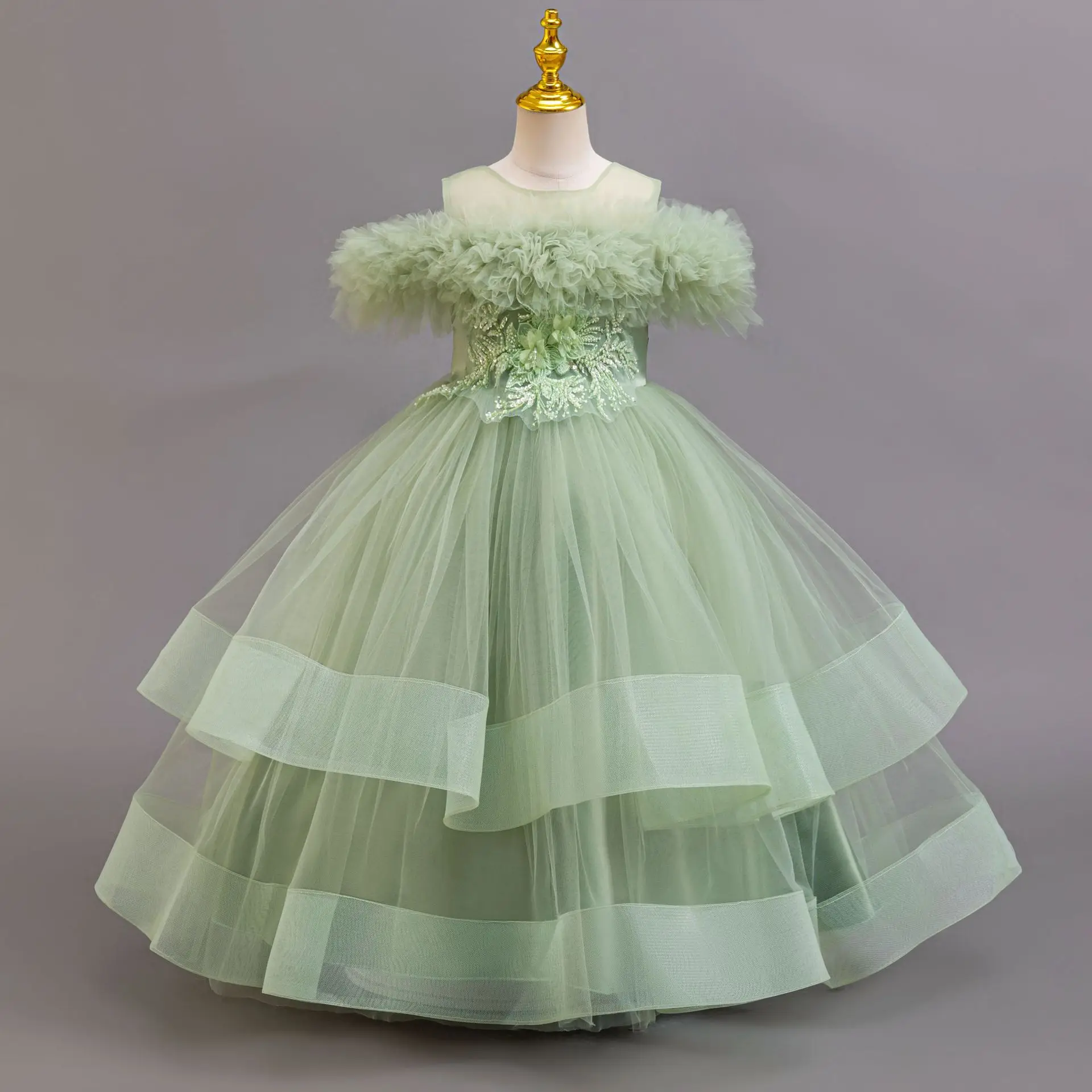 Shiny Toddler Little Big Girls Off Shoulder Wedding Flower Girl Birthday Party Pageant Formal Graduation Ceremony Easter Dress
Shiny Toddler Little Big Girls Off Shoulder Wedding Flower Girl Birthday Party Pageant Formal Graduation Ceremony Easter Dress