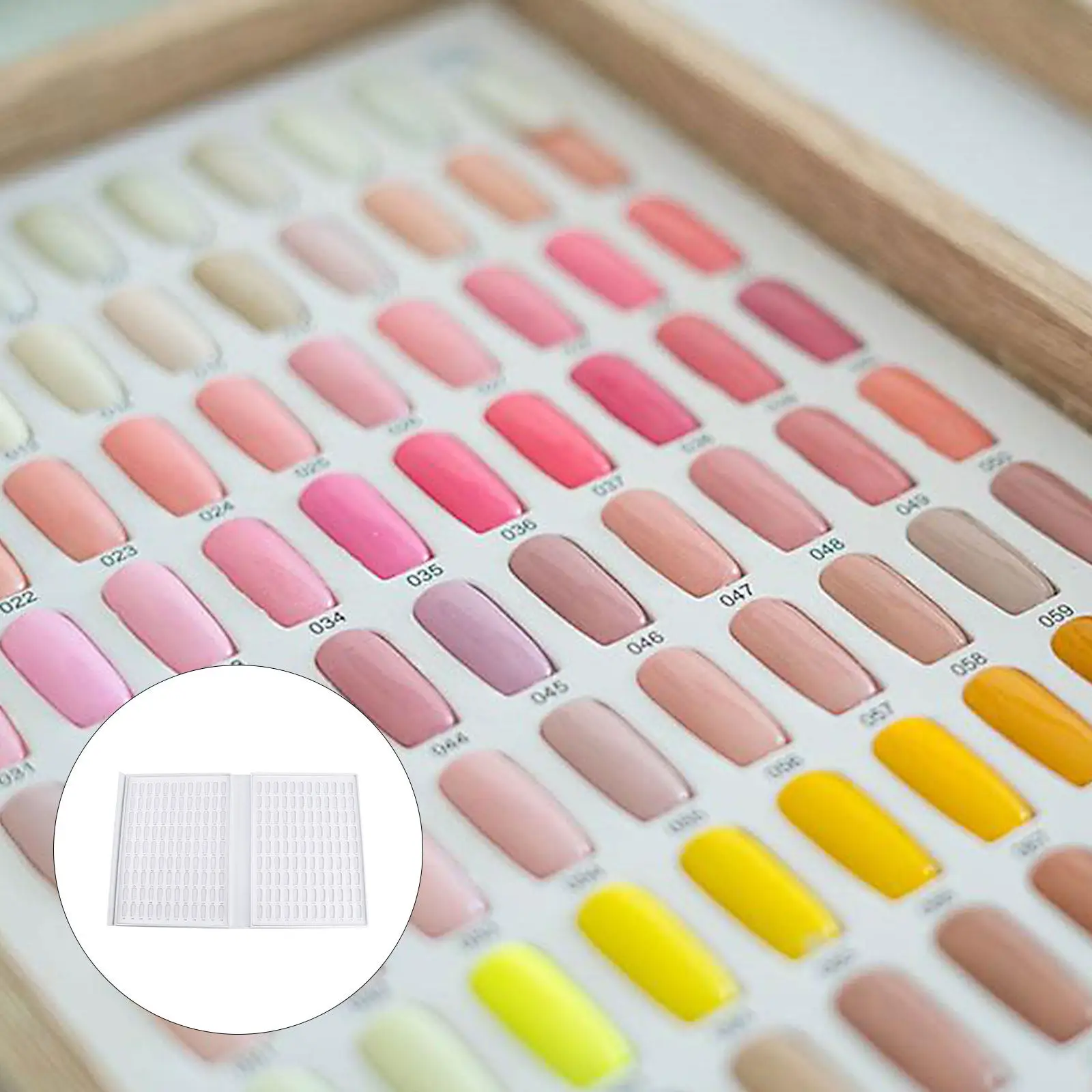 216 Colors Nail Gel Polish Display Board Detachable Nail Art Color Chart Stand for Uv Gel Varnish Storage Rack Case Organizer
216 Colors Nail Gel Polish Display Board Detachable Nail Art Color Chart Stand for Uv Gel Varnish Storage Rack Case Organizer
