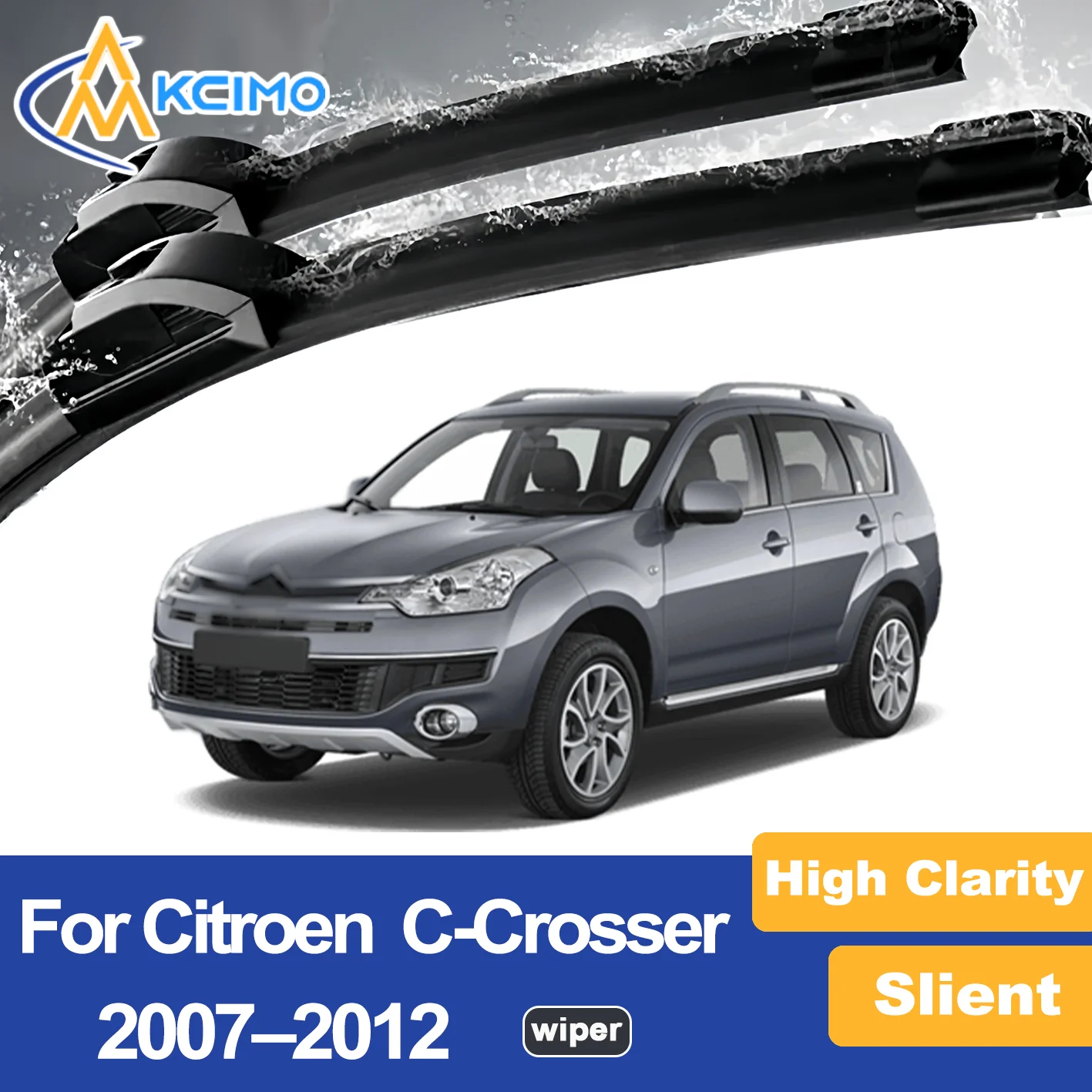 Premium Wiper Blades for 2007-2012 Citroen C-Crosser Streak Free Durable Ideal for Clear Visibility
Premium Wiper Blades for 2007-2012 Citroen C-Crosser Streak Free Durable Ideal for Clear Visibility