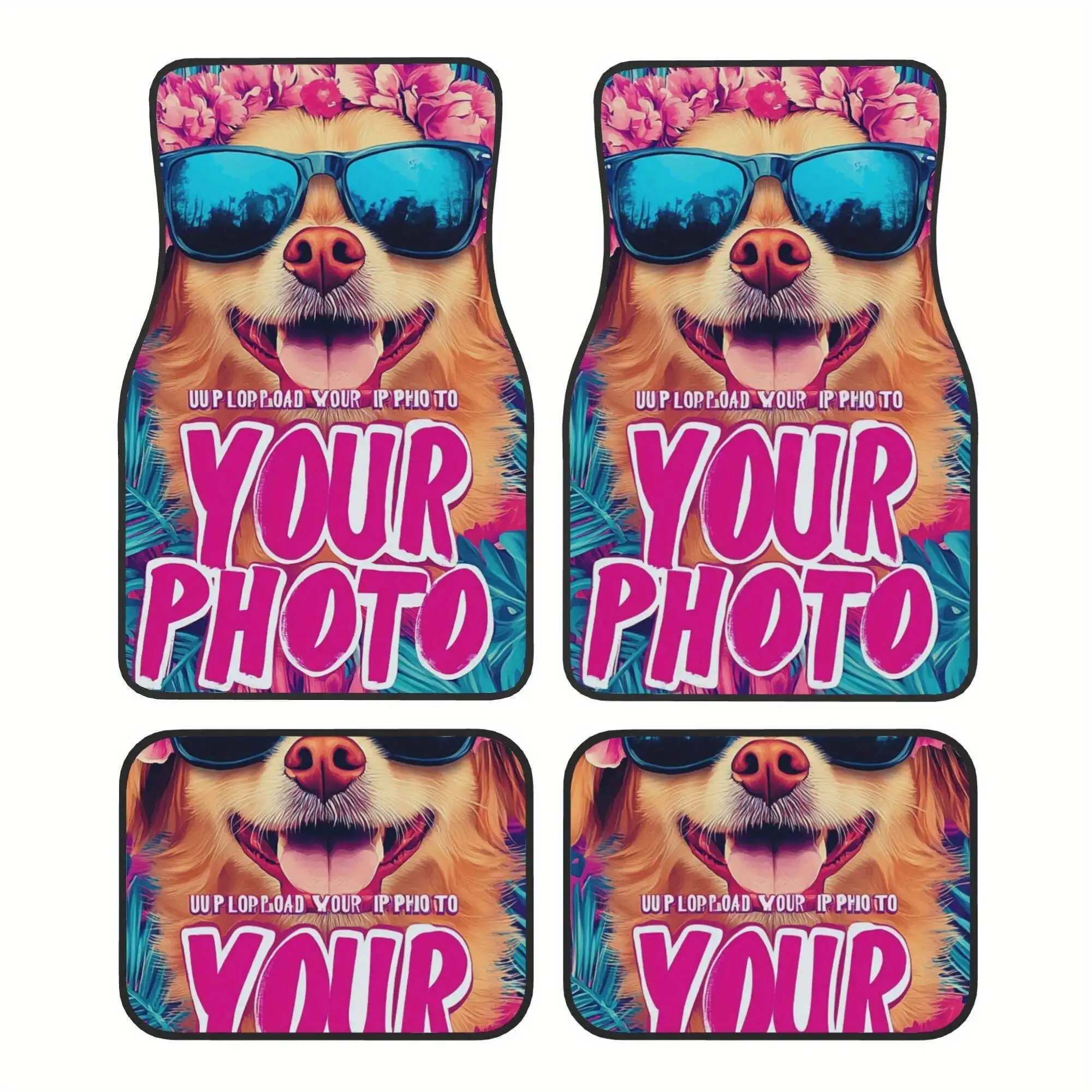 Custom Car Floor Mats - Personalized 4pcs set with images,non-slip polyester carpet, waterproof and wear-resistant,Ideal gift
Custom Car Floor Mats - Personalized 4pcs set with images,non-slip polyester carpet, waterproof and wear-resistant,Ideal gift