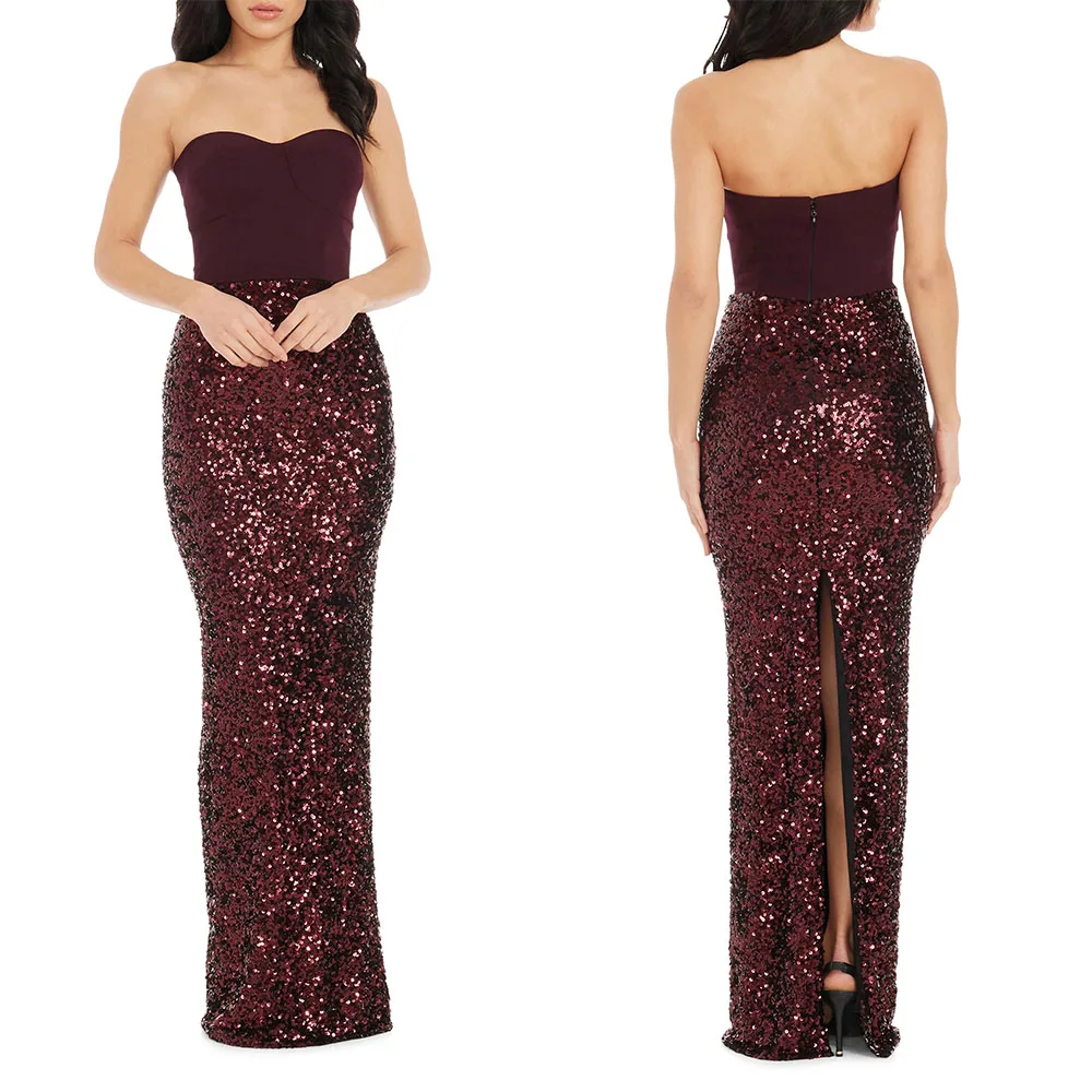 Customized Sweetheart Floor Length Sleeveless Sequins Dress Woman Elegant Party Wedding Vestidos Mamá Novia Lujo Abendkleid 드레스
Customized Sweetheart Floor Length Sleeveless Sequins Dress Woman Elegant Party Wedding Vestidos Mamá Novia Lujo Abendkleid 드레스
