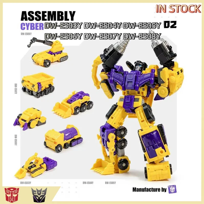 【IN STOCK】 Transformed Toys Dr. Wu Yellow Devastator DW-ES03Y DW-ES04Y DW-ES05Y DW-ES06Y DW-ES07Y DW-ES08Y Mini Devastator
【IN STOCK】 Transformed Toys Dr. Wu Yellow Devastator DW-ES03Y DW-ES04Y DW-ES05Y DW-ES06Y DW-ES07Y DW-ES08Y Mini Devastator
