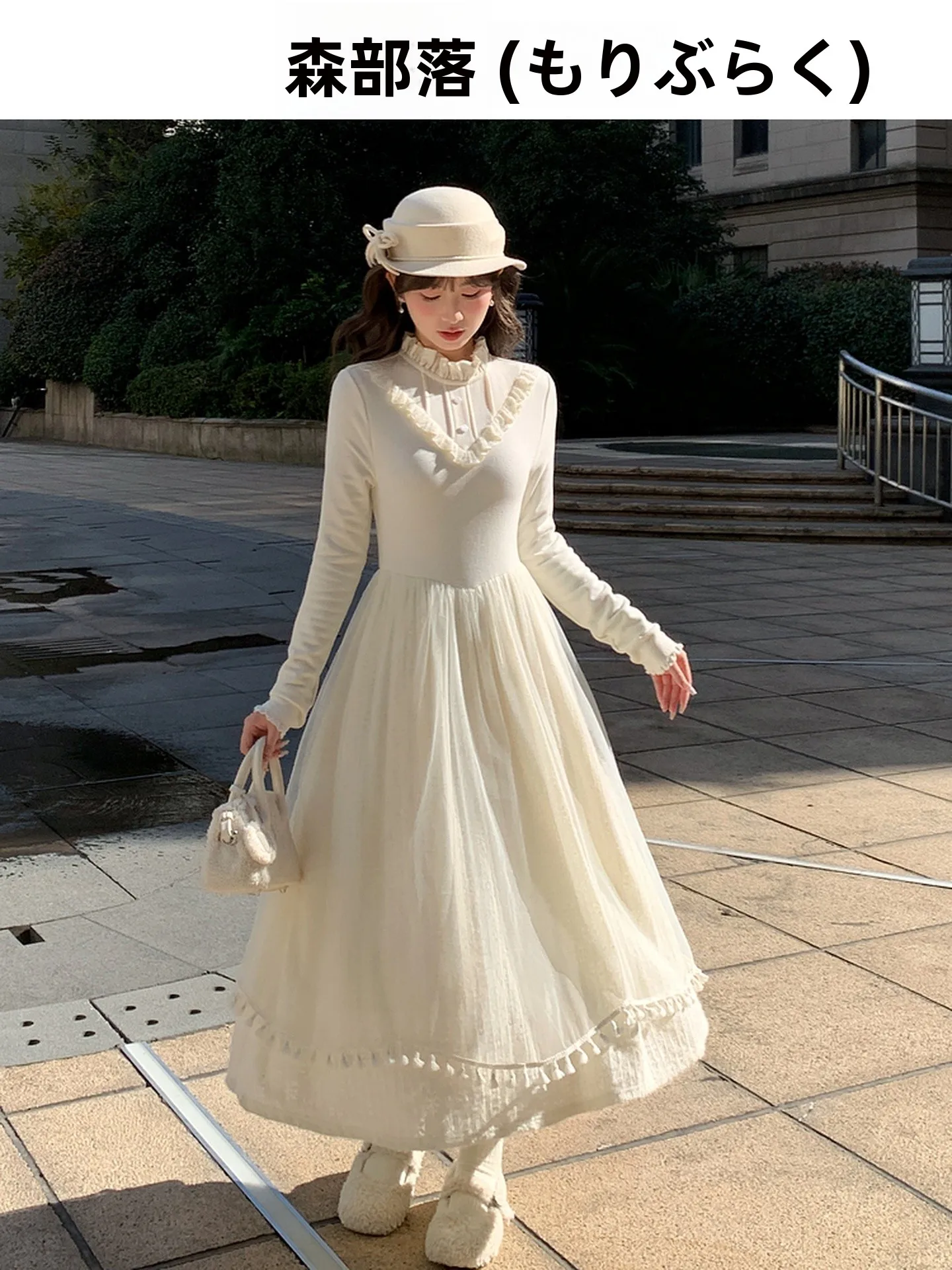 Sweet Elegant Long Sleeve Stand Collar Slimming Dress Winter New Style Versatile Fitted A-Line Dress for Women Casual Wear
Sweet Elegant Long Sleeve Stand Collar Slimming Dress Winter New Style Versatile Fitted A-Line Dress for Women Casual Wear