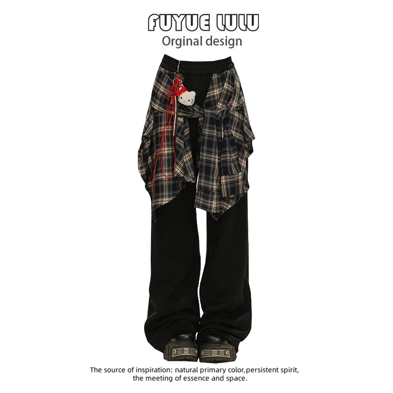 Bla Universal FormulaDesign Wenzhipan женские широкие брюки свободные повседневные прямые брюки осень-зима для похудения длинные брюки
Bla Universal FormulaDesign Wenzhipan женские широкие брюки свободные повседневные прямые брюки осень-зима для похудения длинные брюки