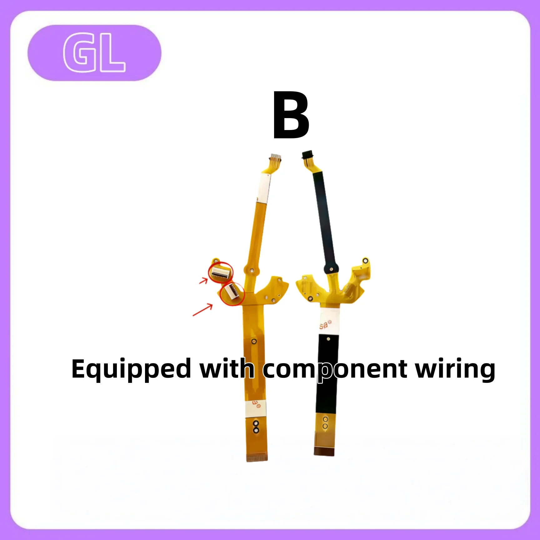 for Panasonic 14-140 1:4-5.8 flex cable, lens anti-shake cable, good quality, with connector
for Panasonic 14-140 1:4-5.8 flex cable, lens anti-shake cable, good quality, with connector