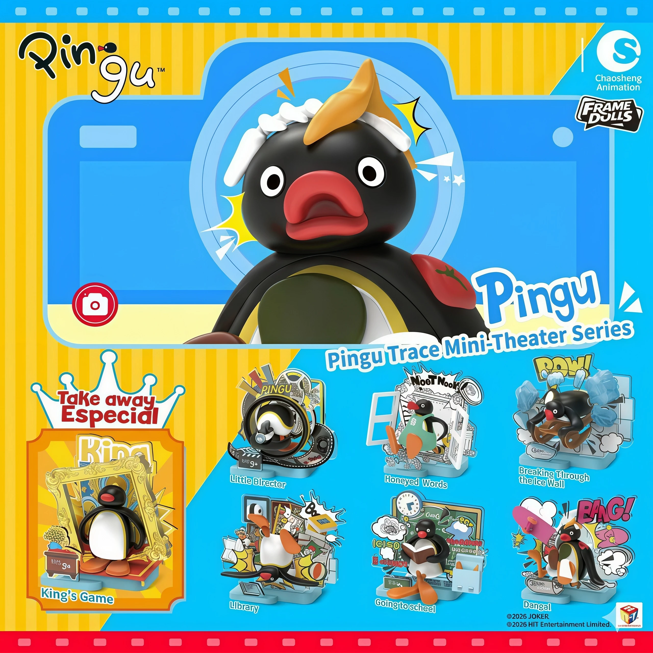 Pingu Penguin Family Micro Theater Series Blind Box Acrylic Standing Puzzle Scene Ornaments Figure Trendy Birthday Gifts
Pingu Penguin Family Micro Theater Series Blind Box Acrylic Standing Puzzle Scene Ornaments Figure Trendy Birthday Gifts
