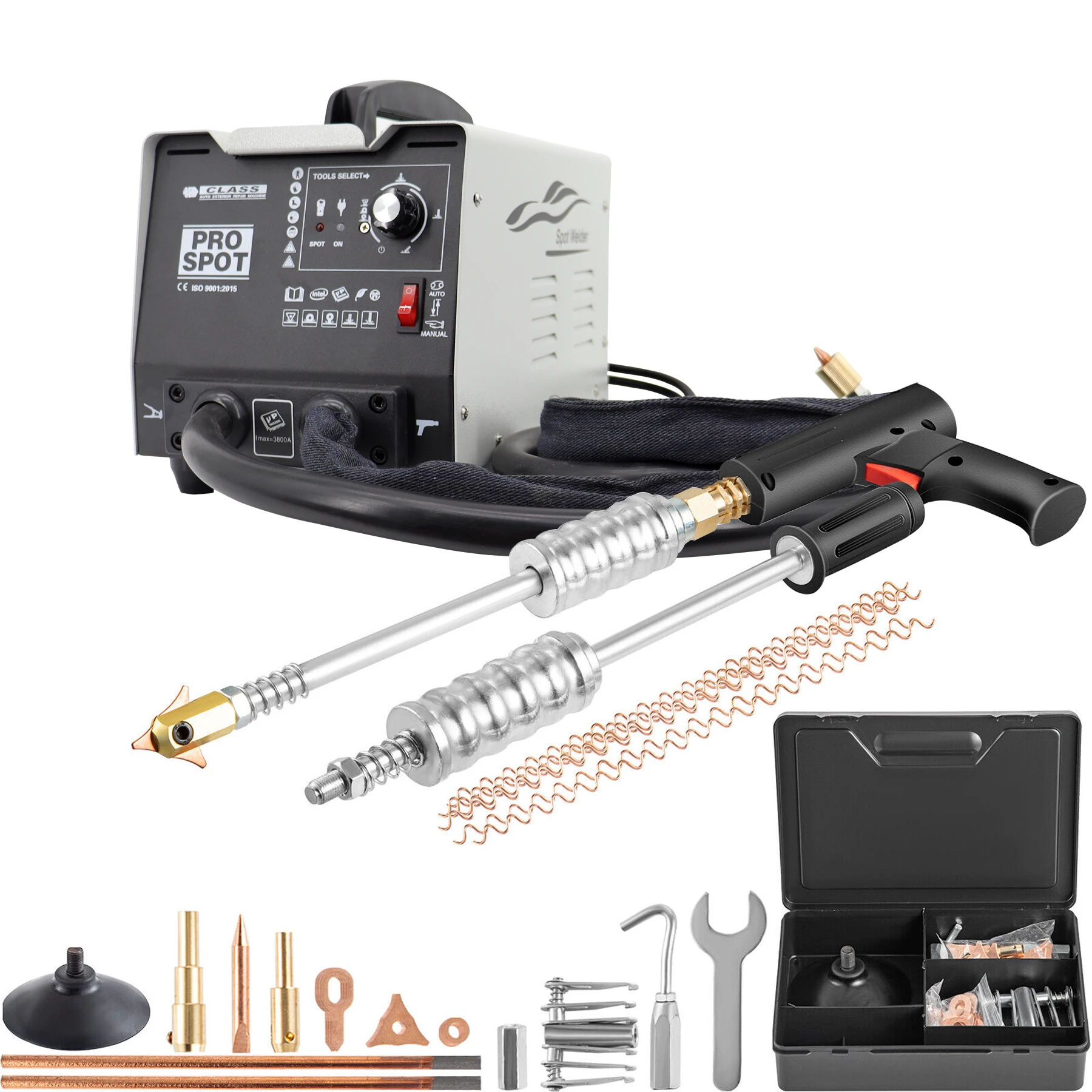 110V/220V/380V 3500A 1.8KW Panel Spot Welding Machine Puller, Vehicle Dent Removal, Manual Spot Welder Tool,Metal Plates Dent Repair
110V/220V/380V 3500A 1.8KW Panel Spot Welding Machine Puller, Vehicle Dent Removal, Manual Spot Welder Tool,Metal Plates Dent Repair