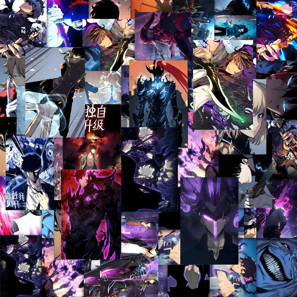 10/30/60pcs Sung Jin-Woo Anime Solo Leveling Stickers Cool Cartoon Kid Decals Toy DIY Luggage Phone Stationery Sticker for Gifts
10/30/60pcs Sung Jin-Woo Anime Solo Leveling Stickers Cool Cartoon Kid Decals Toy DIY Luggage Phone Stationery Sticker for Gifts