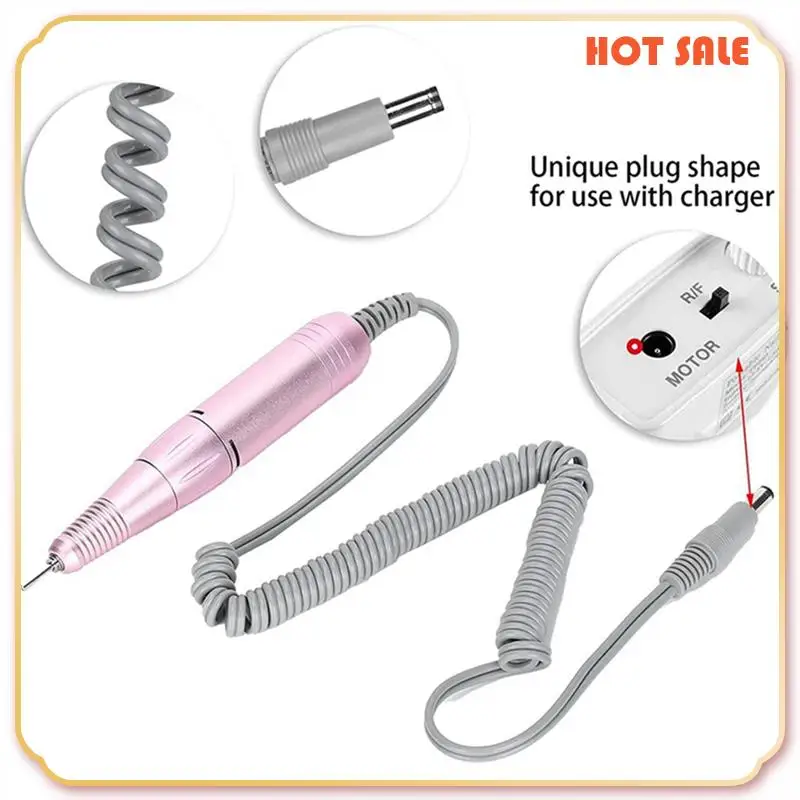 ABFA Electric Nail Drill Handle 35000RPM Nail Arts Drill Hand File Polish Grind Machine Manicure Drill Accessories Silver
ABFA Electric Nail Drill Handle 35000RPM Nail Arts Drill Hand File Polish Grind Machine Manicure Drill Accessories Silver