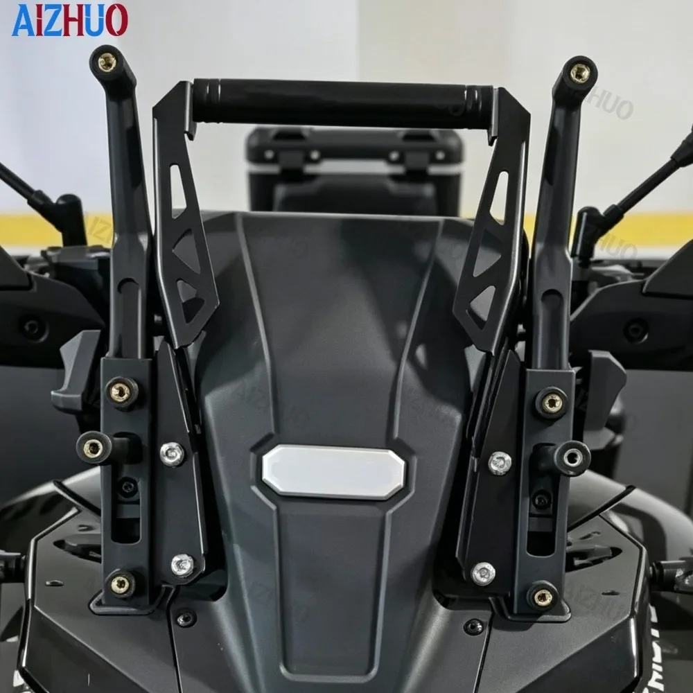 For CFMOTO 800MT 800mt LBEX 800E/S/T 2023-2025 2026 Motorcycle Front Wireless charging Mobile Phone Navigation Bracket GPS Mount
For CFMOTO 800MT 800mt LBEX 800E/S/T 2023-2025 2026 Motorcycle Front Wireless charging Mobile Phone Navigation Bracket GPS Mount