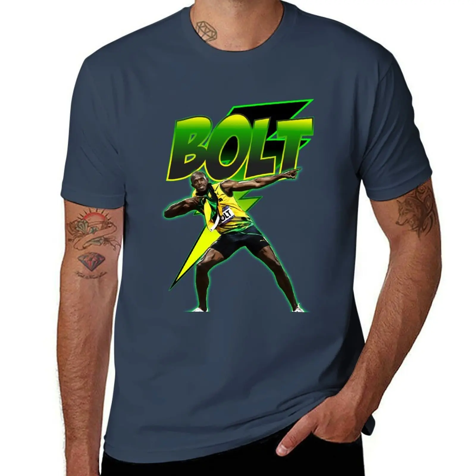Usain Bolt T-Shirt man t shirt designer printed t shirts for man T-Shirt
Usain Bolt T-Shirt man t shirt designer printed t shirts for man T-Shirt