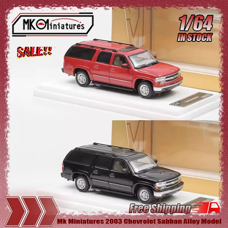 New In Stock Mk Miniatures 1:64 2003 Chevrolet Sabban Simulation Alloy Miniature Die-Casting Model Custom Collectible Toys Gifts
New In Stock Mk Miniatures 1:64 2003 Chevrolet Sabban Simulation Alloy Miniature Die-Casting Model Custom Collectible Toys Gifts