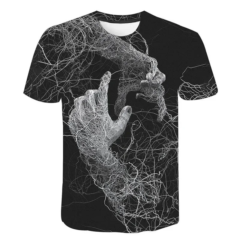3D Printed Both Hands T-Shirt For Men Entangled Pattern Tees Summer Fashion Casual Streetwear Tops Short Sleeve O-Neck T Shirts
3D Printed Both Hands T-Shirt For Men Entangled Pattern Tees Summer Fashion Casual Streetwear Tops Short Sleeve O-Neck T Shirts