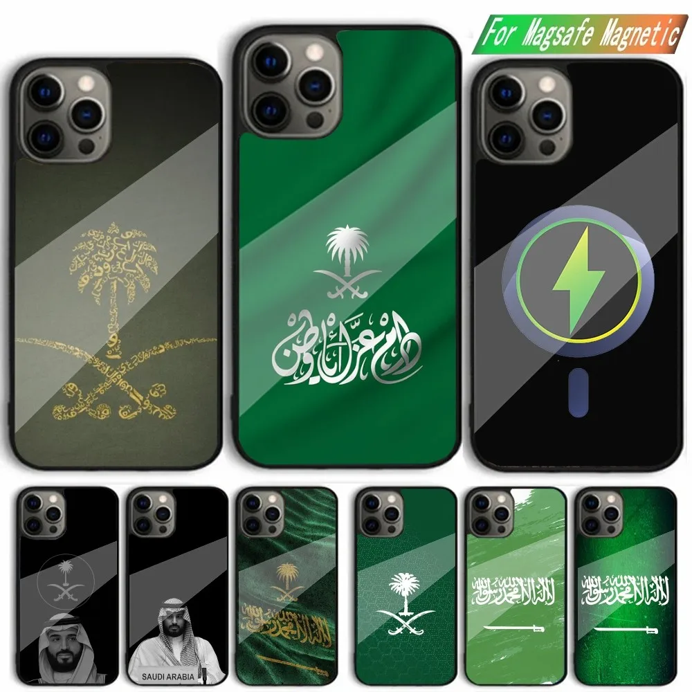 Kingdom Saudi Arabia Flag Phone Case For iPhone 15,14,13,12,11,Plus,Pro,Max Mini Magsafe Magnetic Wireless Charging
Kingdom Saudi Arabia Flag Phone Case For iPhone 15,14,13,12,11,Plus,Pro,Max Mini Magsafe Magnetic Wireless Charging