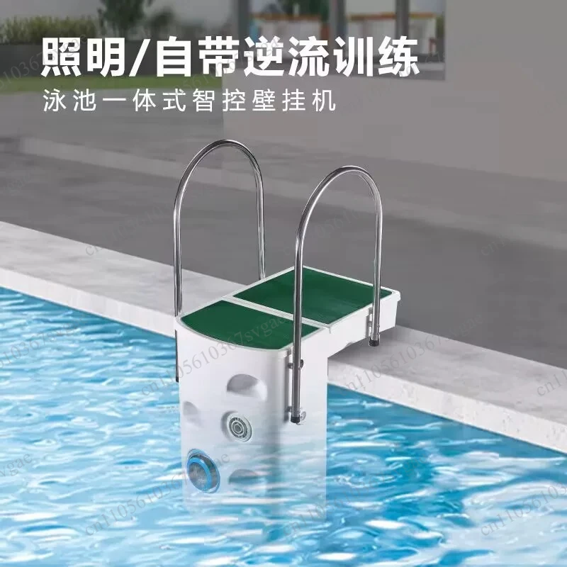 Swimming pool integrated cleaning and disinfection wall mounted circulating water pump, wall mounted machine filter
Swimming pool integrated cleaning and disinfection wall mounted circulating water pump, wall mounted machine filter