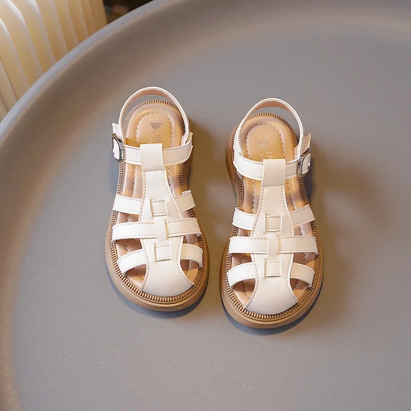Children's Summer Sandals Solid Color Toddler Girls Causal Braided Style Beach Shoes Fashion Kid Cut-outs Flat Sandals Versatile
Children's Summer Sandals Solid Color Toddler Girls Causal Braided Style Beach Shoes Fashion Kid Cut-outs Flat Sandals Versatile