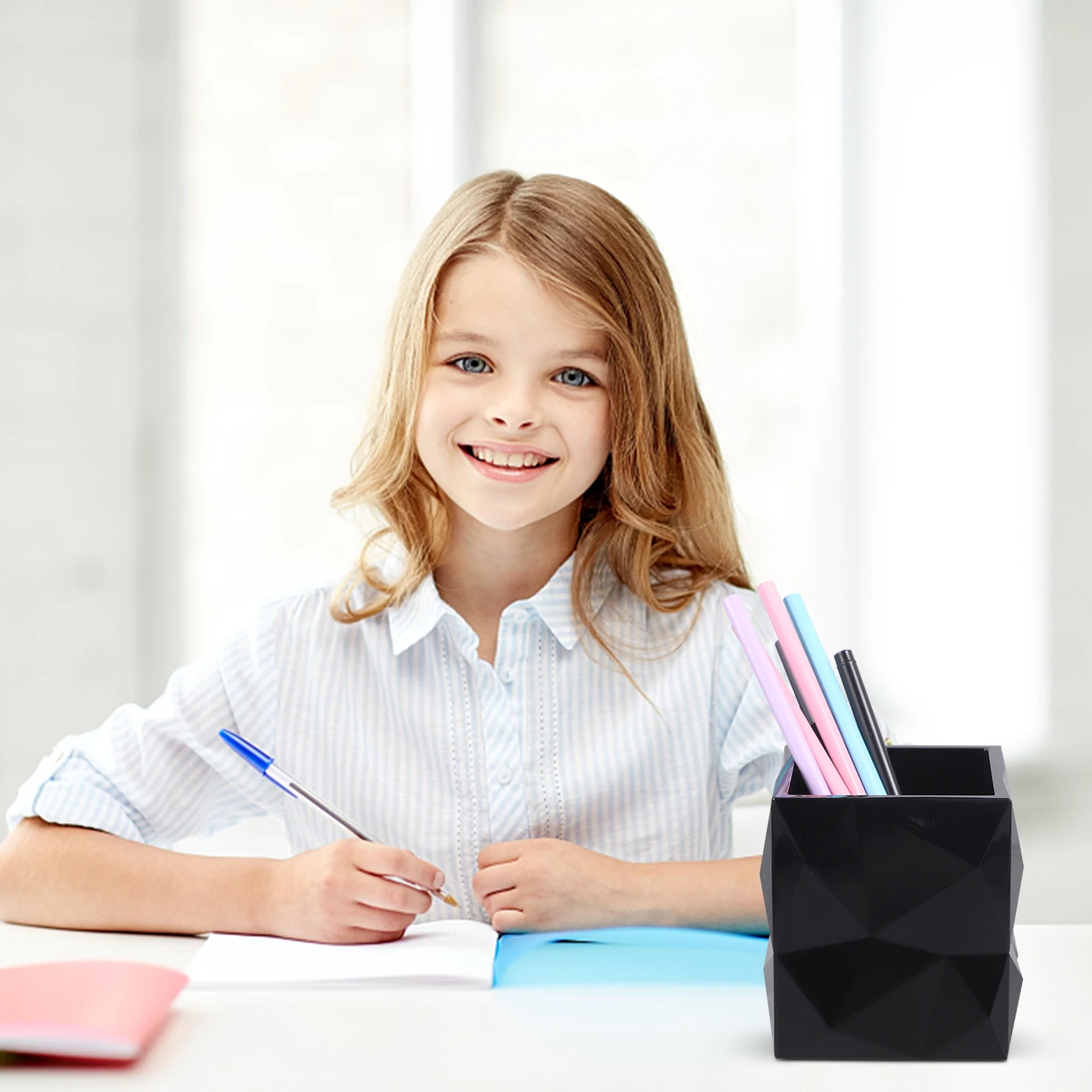 Brush Organizer Desktop Pencil Holder For Makeup Brushes Pens Nail Art Tools Storage Cup Office School Stationery
Brush Organizer Desktop Pencil Holder For Makeup Brushes Pens Nail Art Tools Storage Cup Office School Stationery