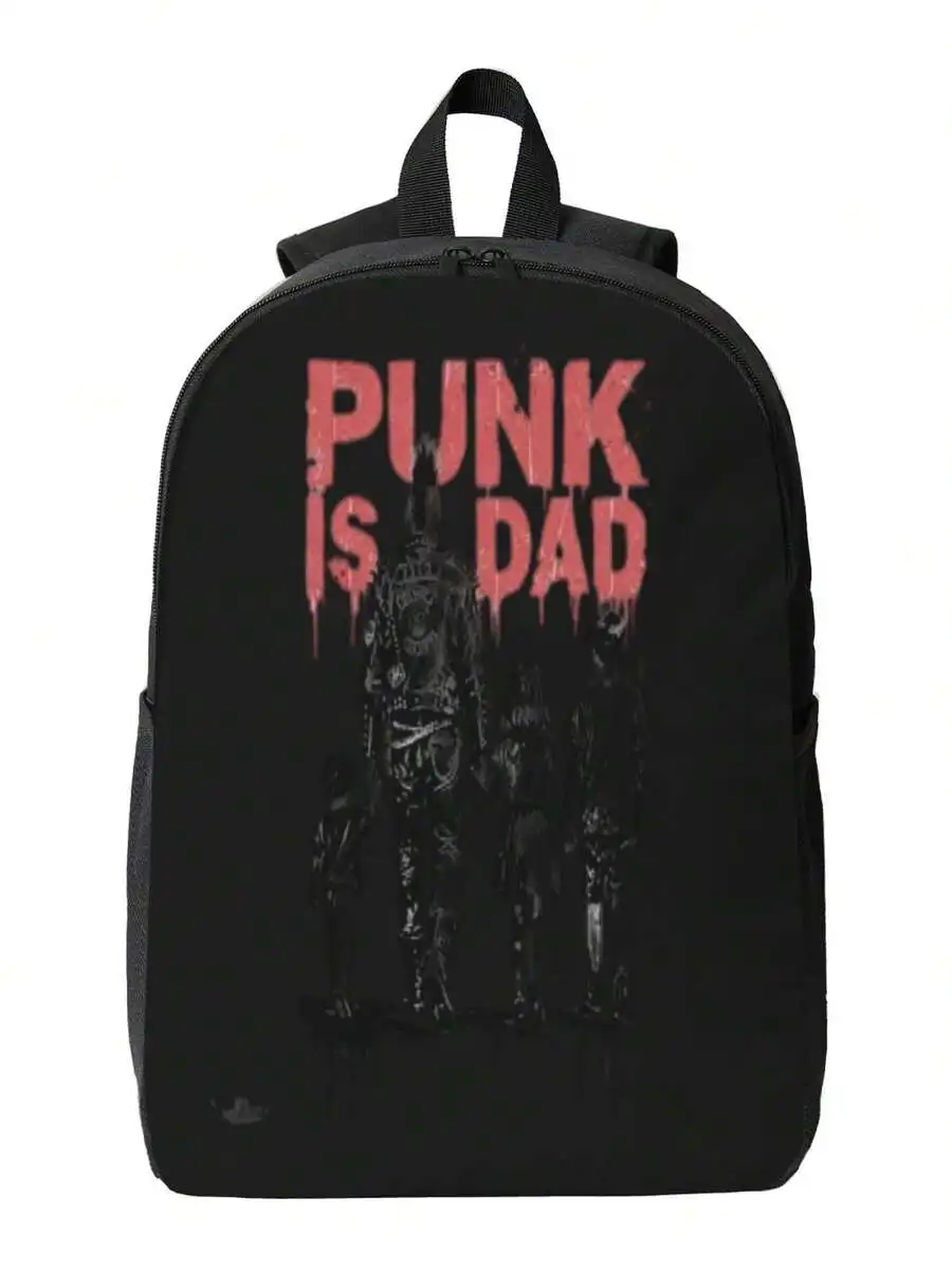 Punk Style Black Backpack For Adults - Outdoor School Travel Bag With Graphic Print
Punk Style Black Backpack For Adults - Outdoor School Travel Bag With Graphic Print