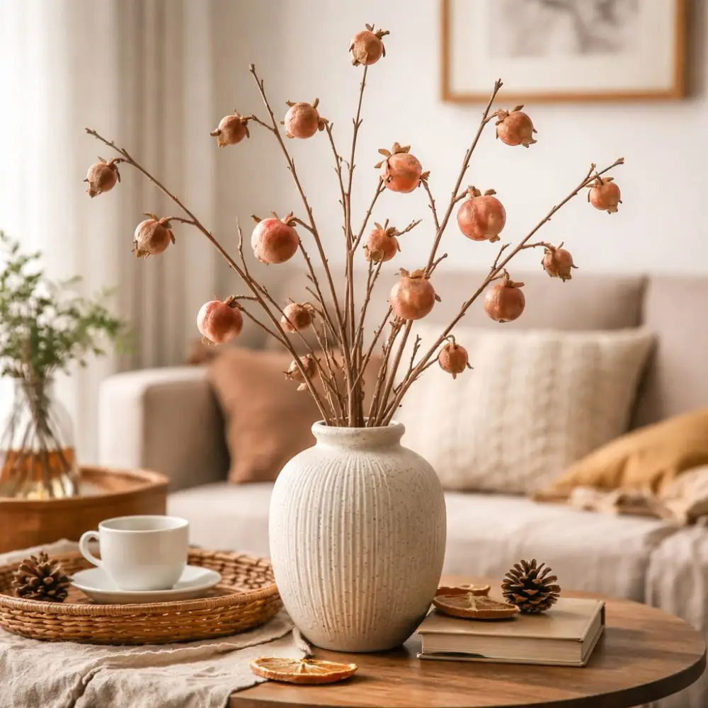 8 Fruit Artificial Pomegranate Branch Realistic Plastic Simulation Pomegranate Fruit Decorative Handmade Foam Fruits Branches
8 Fruit Artificial Pomegranate Branch Realistic Plastic Simulation Pomegranate Fruit Decorative Handmade Foam Fruits Branches