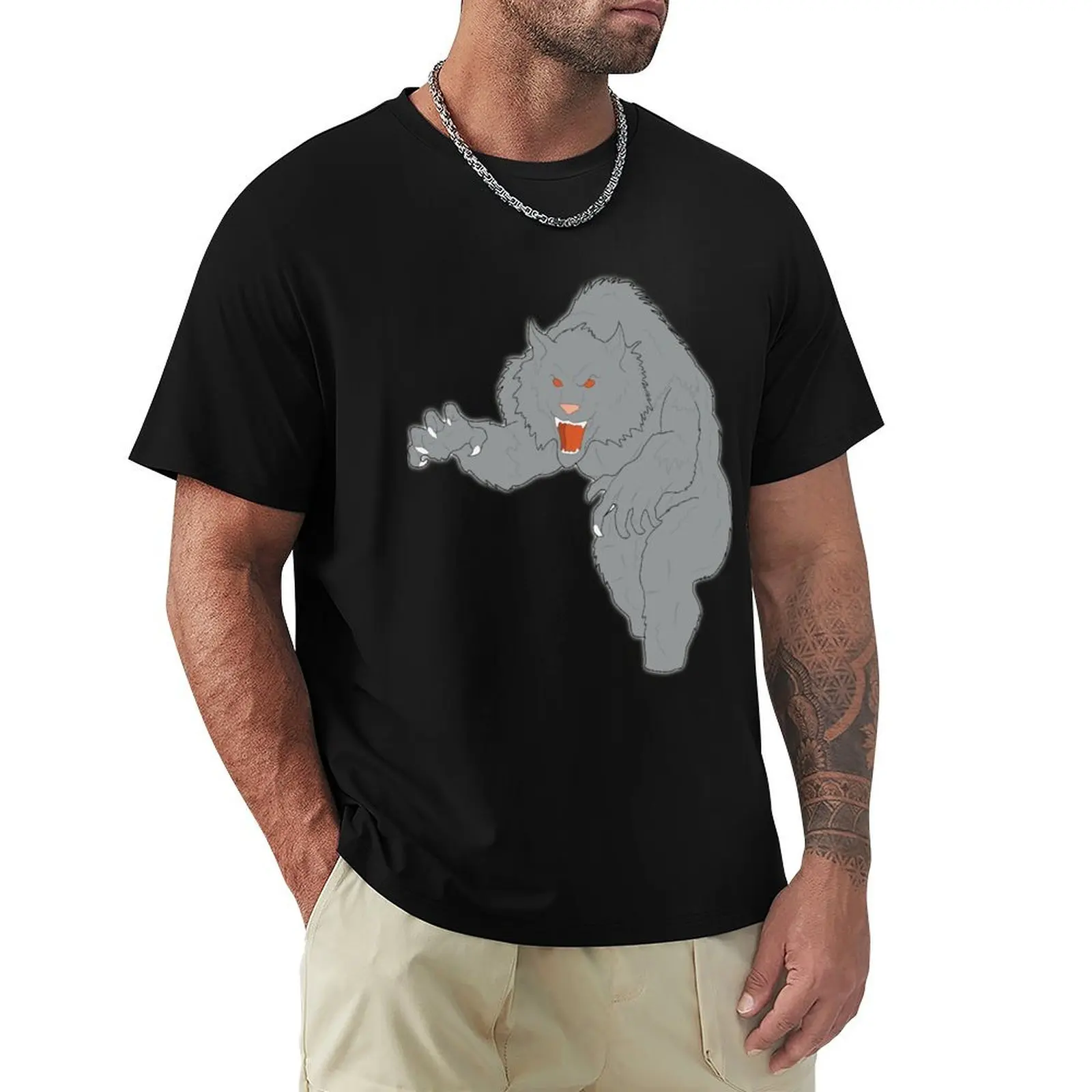 Werewolf T-Shirt vintage graphic tee blue lock Short sleeve tee Man t-shirt t shirts for men
Werewolf T-Shirt vintage graphic tee blue lock Short sleeve tee Man t-shirt t shirts for men