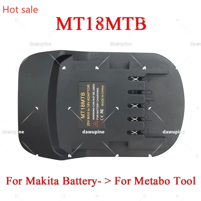MT18MTB Battery Adapter For Makita 18V BL1830 BL1815 BL1860 Li-ion Battery On For Metabo 18V Li-ion Power Tool
MT18MTB Battery Adapter For Makita 18V BL1830 BL1815 BL1860 Li-ion Battery On For Metabo 18V Li-ion Power Tool