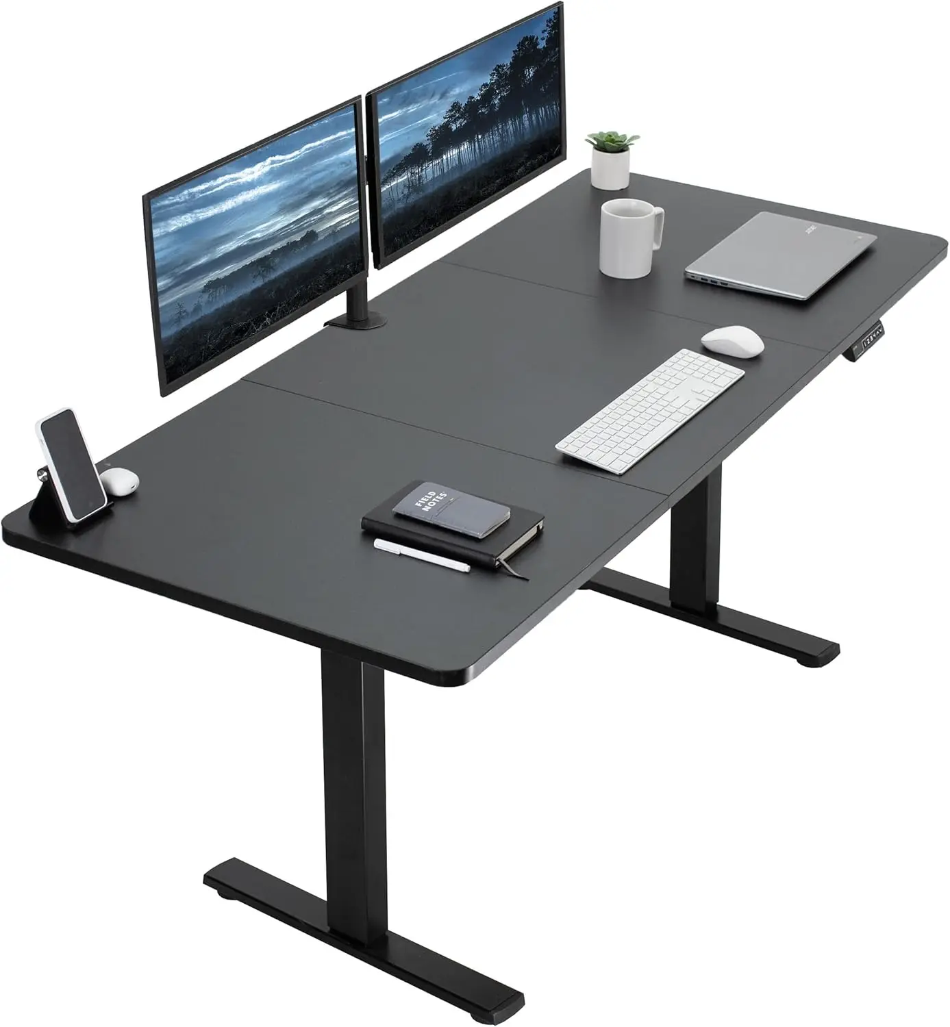 Electric 71 x 30 inch Standing Desk Workstation, Memory Controller Height Adjustment, 1B Series
Electric 71 x 30 inch Standing Desk Workstation, Memory Controller Height Adjustment, 1B Series