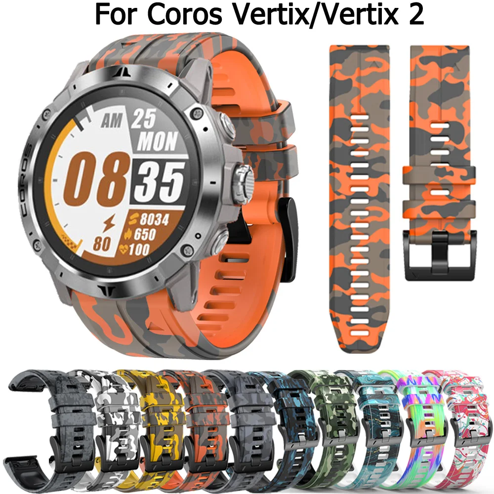 26 22mm Silicone WatchBand Strap For Coros VERTIX 2 Smart Watch Band Replacement For Garmin Fenix 6 6X Pro 5 5X Plus 7 7X Correa
26 22mm Silicone WatchBand Strap For Coros VERTIX 2 Smart Watch Band Replacement For Garmin Fenix 6 6X Pro 5 5X Plus 7 7X Correa
