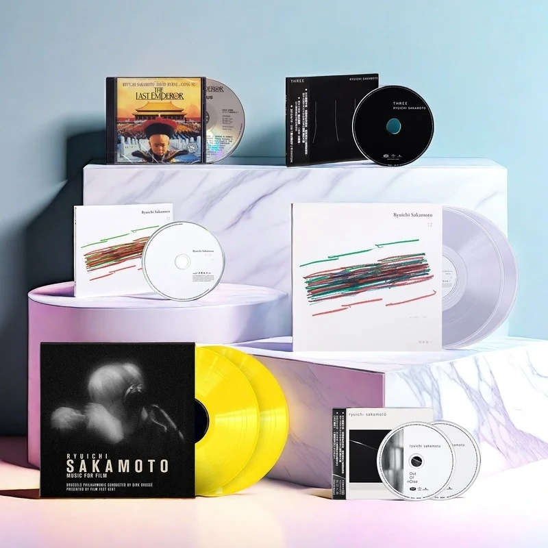 Ryuichi Sakamoto, 12-дюймовый диск с виниловой пластиной, оригинальный звуковой музыкальный альбом для фильмов, официальная подлинная подарочная периферия
Ryuichi Sakamoto, 12-дюймовый диск с виниловой пластиной, оригинальный звуковой музыкальный альбом для фильмов, официальная подлинная подарочная периферия