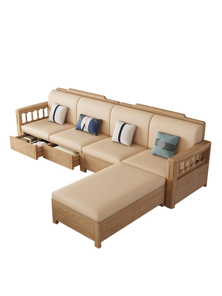Nordic ash wood solid wood sofa living room combination hair modern simple size apartment winter and summer
Nordic ash wood solid wood sofa living room combination hair modern simple size apartment winter and summer