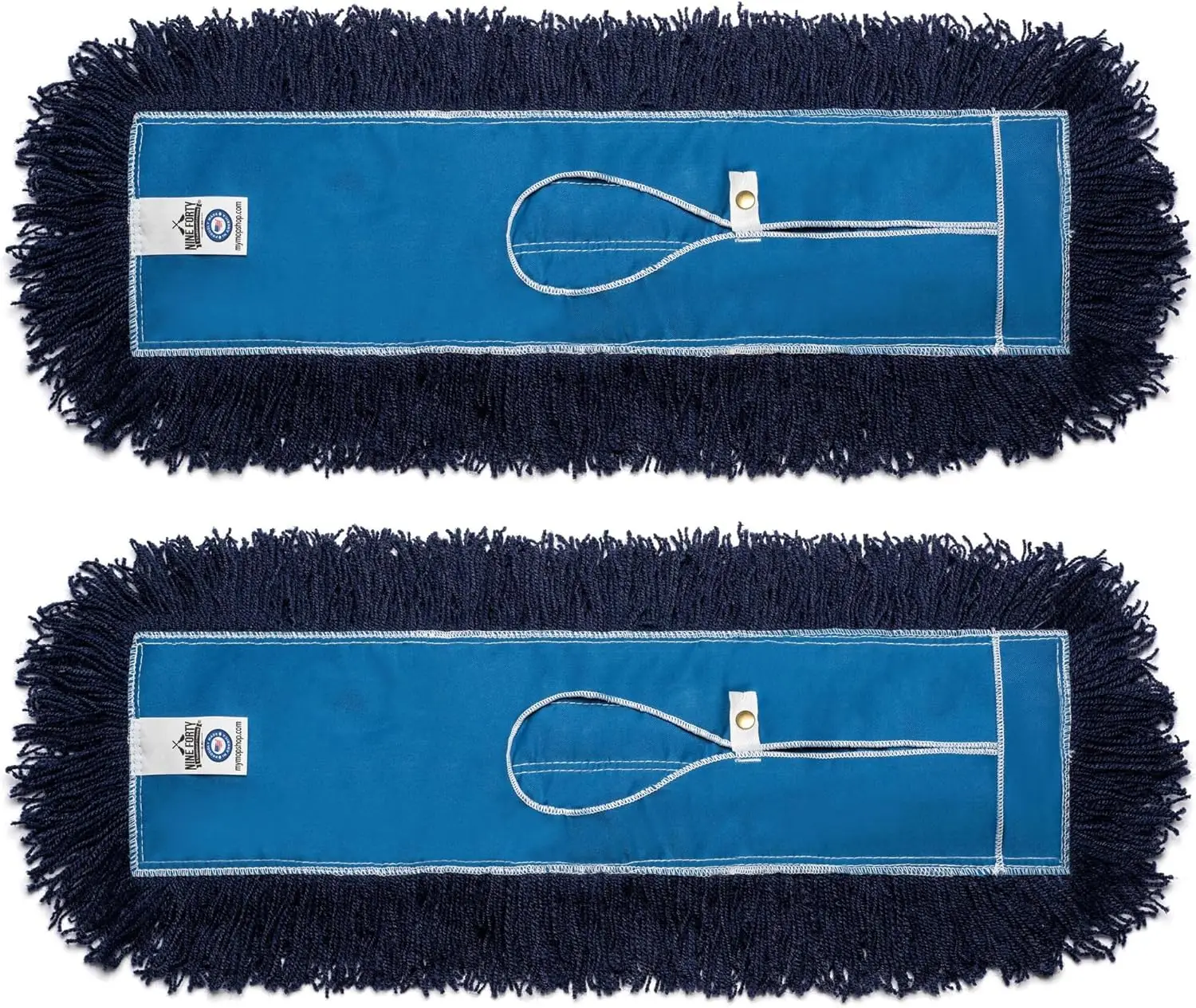 2-Pack Premium Nylon Dust Mop Replacement Head - Heavy Duty for Industrial, Residential Cleaning - Dry Floor Duster
2-Pack Premium Nylon Dust Mop Replacement Head - Heavy Duty for Industrial, Residential Cleaning - Dry Floor Duster