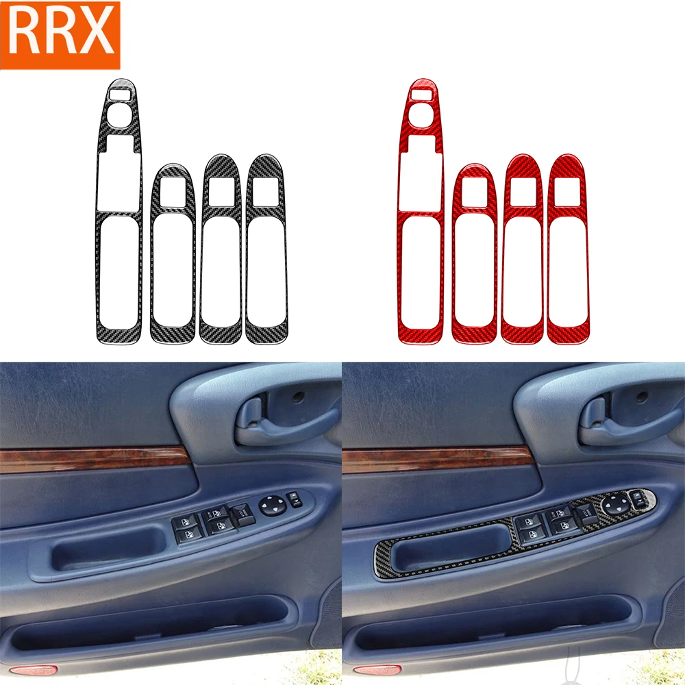 For Chevrolet Impala 2000 2001 2002 2003 2004 Window Lift Control Panel Cover Real Carbon Fiber Sticker Car Interior Accessories
For Chevrolet Impala 2000 2001 2002 2003 2004 Window Lift Control Panel Cover Real Carbon Fiber Sticker Car Interior Accessories