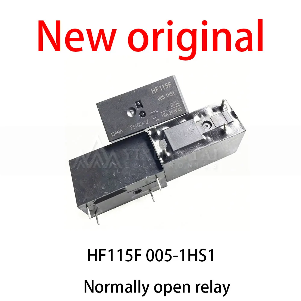 10Pcs/Lot New original HF115F 005-1HS1 Normally open relay
10Pcs/Lot New original HF115F 005-1HS1 Normally open relay