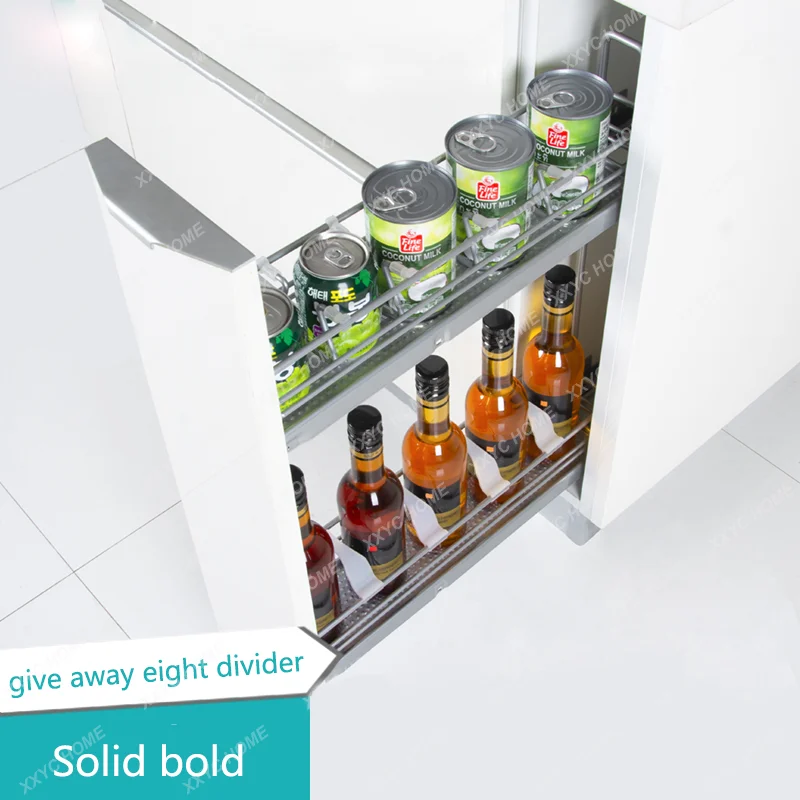 ultra-narrow slot drawer pull basket small size stainless steel seasoning basket H560*D480*W105/W155 mm
ultra-narrow slot drawer pull basket small size stainless steel seasoning basket H560*D480*W105/W155 mm