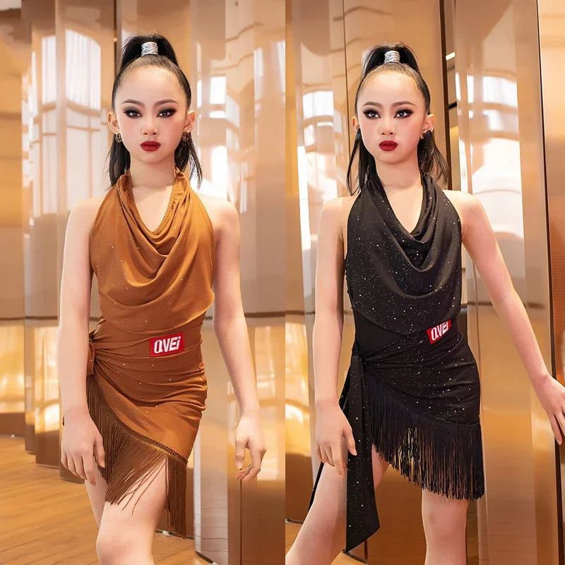Sleeveless Latin Dance Competition Dresses Girls Latin Dance Fringed Dress Kids Samba Chacha Latin Dance Costume
Sleeveless Latin Dance Competition Dresses Girls Latin Dance Fringed Dress Kids Samba Chacha Latin Dance Costume