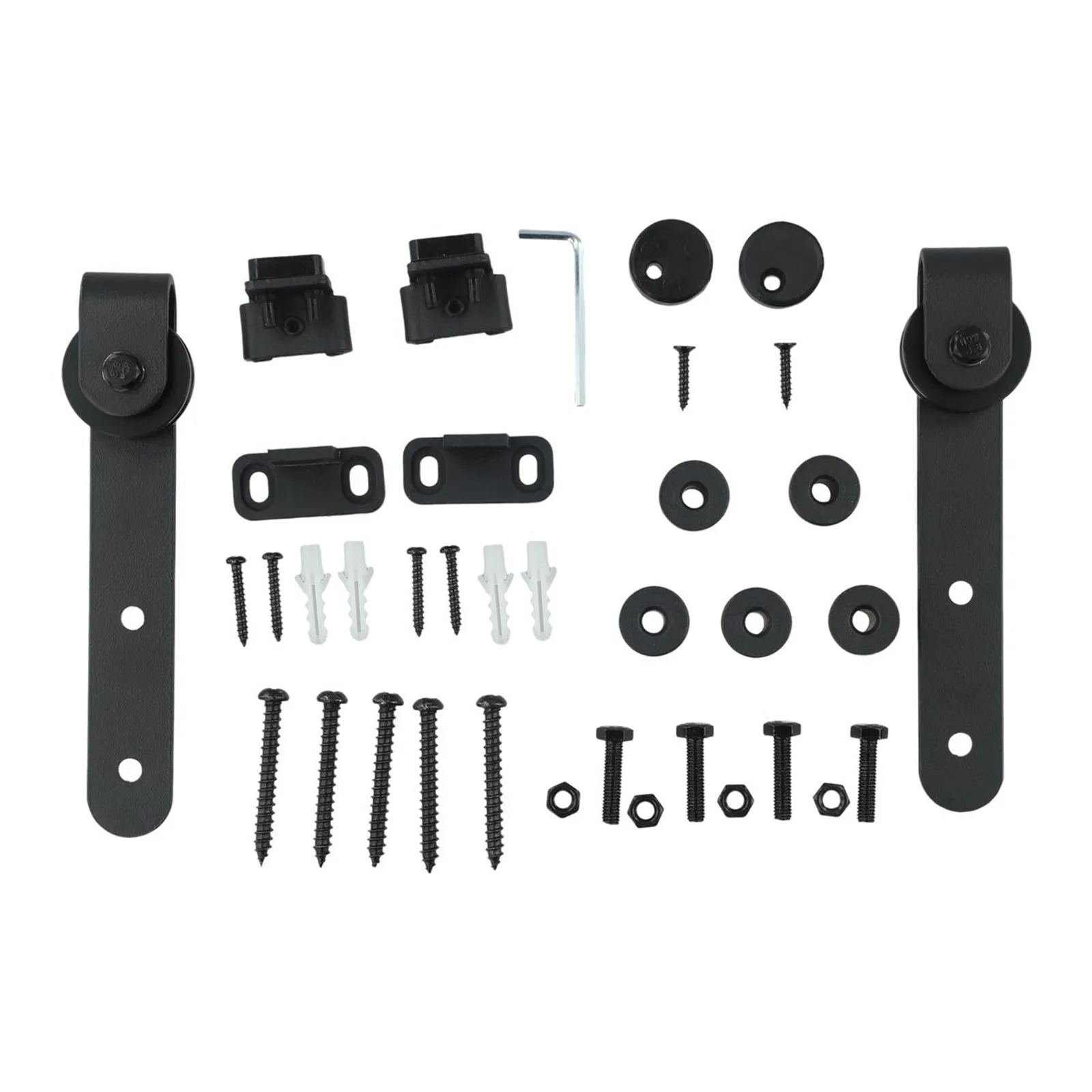 Mini Antique Style Wood Sliding Barn Door Hardware Hanging Rail Kit Top Mounted Closet Hardware For Single Door
Mini Antique Style Wood Sliding Barn Door Hardware Hanging Rail Kit Top Mounted Closet Hardware For Single Door