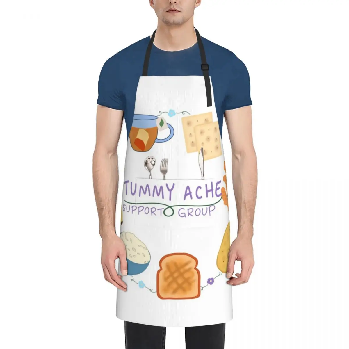 Tummy Ache Support Group Apron Kitchen Women men Smock for hairdressing For Men Apron
Tummy Ache Support Group Apron Kitchen Women men Smock for hairdressing For Men Apron