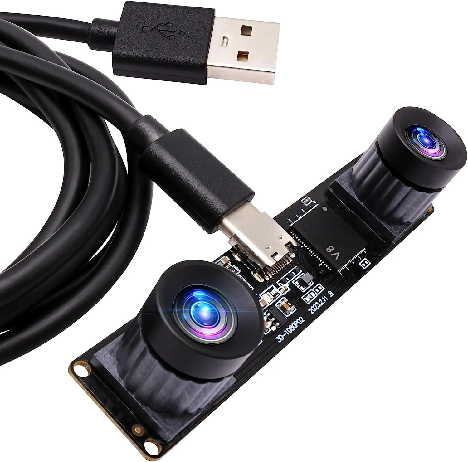 ELP 4MP Stereo vision camera usb lightburn camera 3840x1080 60fps free driver 1080P 60fps usb camera module for android
ELP 4MP Stereo vision camera usb lightburn camera 3840x1080 60fps free driver 1080P 60fps usb camera module for android