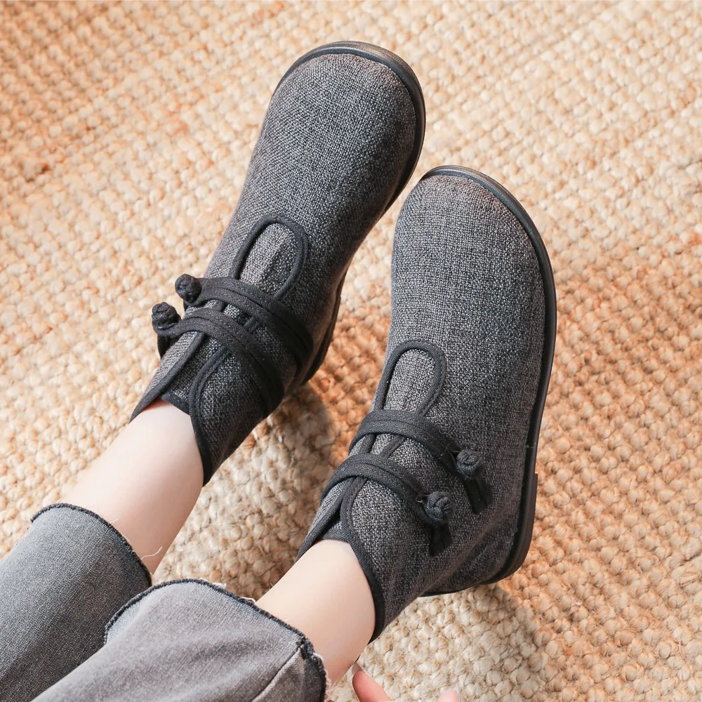 New Cotton Linen oes with Fce Inner Zen Sle Buttoned ort Boots for Meditation And Daily Wear Traditional Chines...
New Cotton Linen oes with Fce Inner Zen Sle Buttoned ort Boots for Meditation And Daily Wear Traditional Chines...