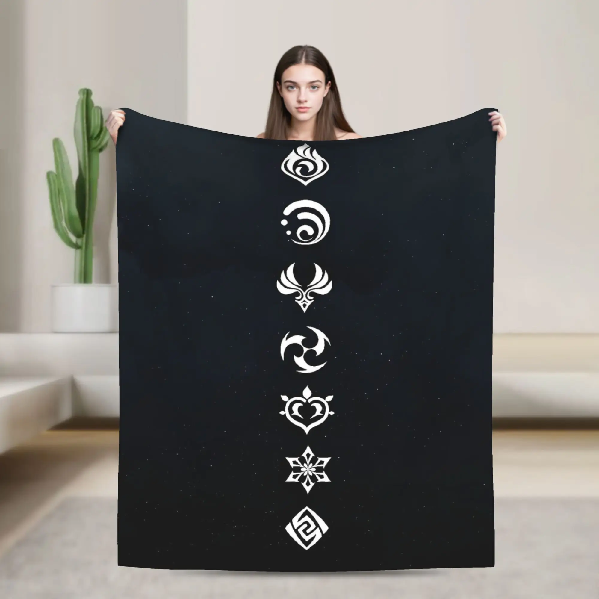 Anime game Genshin Impact Flannel Blanket Warm Throw Blanket for Outdoor Camping Fashion Bedspread Sofa Bed Cover
Anime game Genshin Impact Flannel Blanket Warm Throw Blanket for Outdoor Camping Fashion Bedspread Sofa Bed Cover