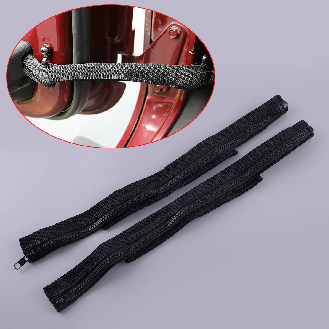 2pcs Car Door Limit Zipper Rope Strap Bandage Black Fit For Jeep Wrangler JK 2007 2008 2009 2010 2011 2012 2013 2014 2015-2017
2pcs Car Door Limit Zipper Rope Strap Bandage Black Fit For Jeep Wrangler JK 2007 2008 2009 2010 2011 2012 2013 2014 2015-2017