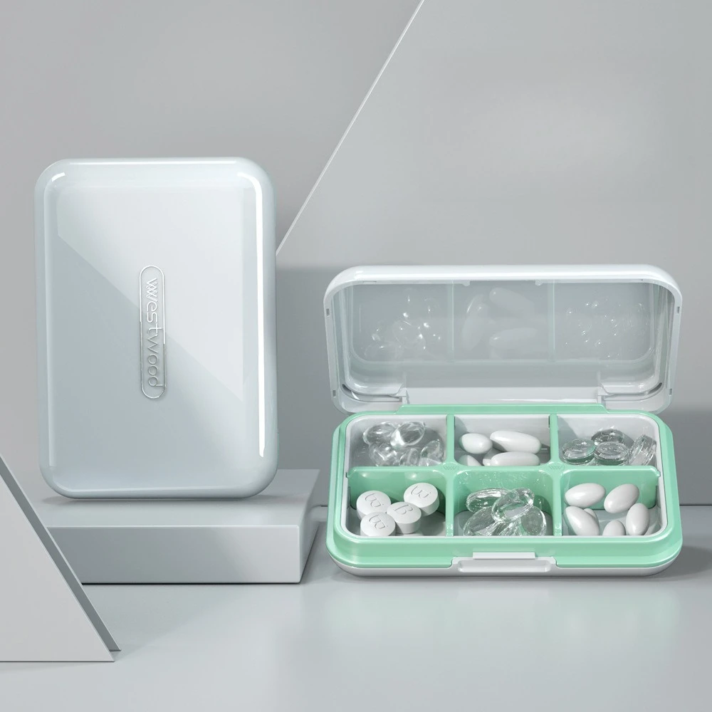 Travel Pill Organizer Waterproof Medicine Storage Pill Case Portable Small Pill Container for Pocket Purse with Removable
Travel Pill Organizer Waterproof Medicine Storage Pill Case Portable Small Pill Container for Pocket Purse with Removable