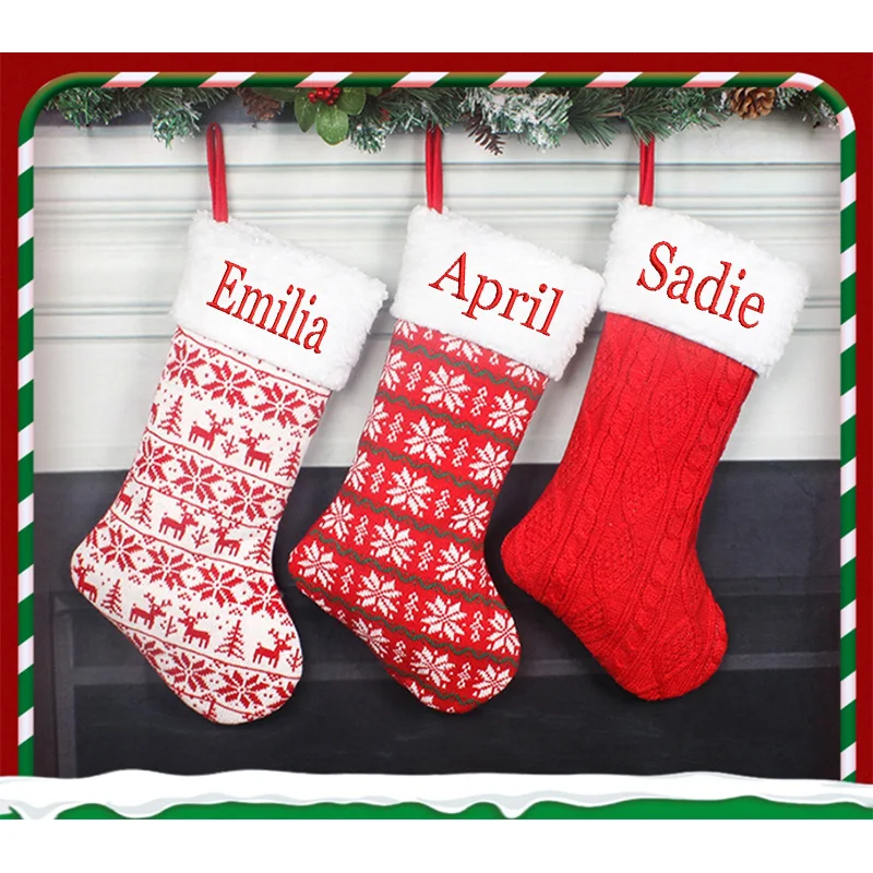 Personalized Embroidered Name Christmas Socks Cartoon Christmas Socks Gift Bag Christmas Day Decorative Socks Christmas Tree
Personalized Embroidered Name Christmas Socks Cartoon Christmas Socks Gift Bag Christmas Day Decorative Socks Christmas Tree