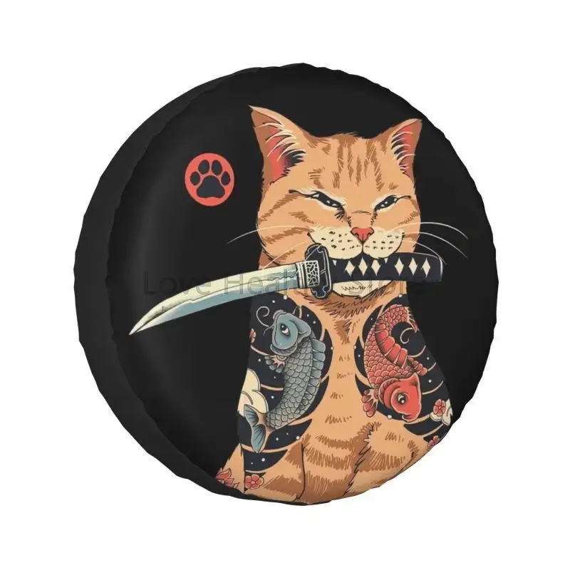 Catana Spare Tire Cover Bag Pouch for Suzuki Mitsubish Japanese Cat Samurai Dust-Proof Car Wheel Covers 14" 15" 16" 17" Inch
Catana Spare Tire Cover Bag Pouch for Suzuki Mitsubish Japanese Cat Samurai Dust-Proof Car Wheel Covers 14" 15" 16" 17" Inch