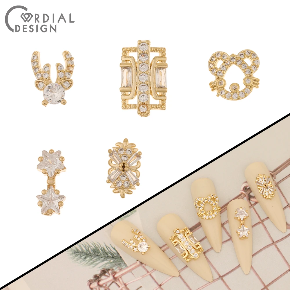 Cordial Design 50 шт. подлинное золотое покрытие/кубический циркон/многообразные/DIY аксессуары для ногтей/Ювелирная фурнитура и компоненты
Cordial Design 50 шт. подлинное золотое покрытие/кубический циркон/многообразные/DIY аксессуары для ногтей/Ювелирная фурнитура и компоненты