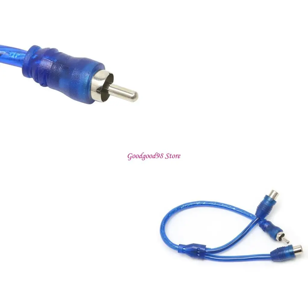 Car MP3 o RCA 1 Male to 2 Female Y Splitter Cable Adapter Cord
Car MP3 o RCA 1 Male to 2 Female Y Splitter Cable Adapter Cord