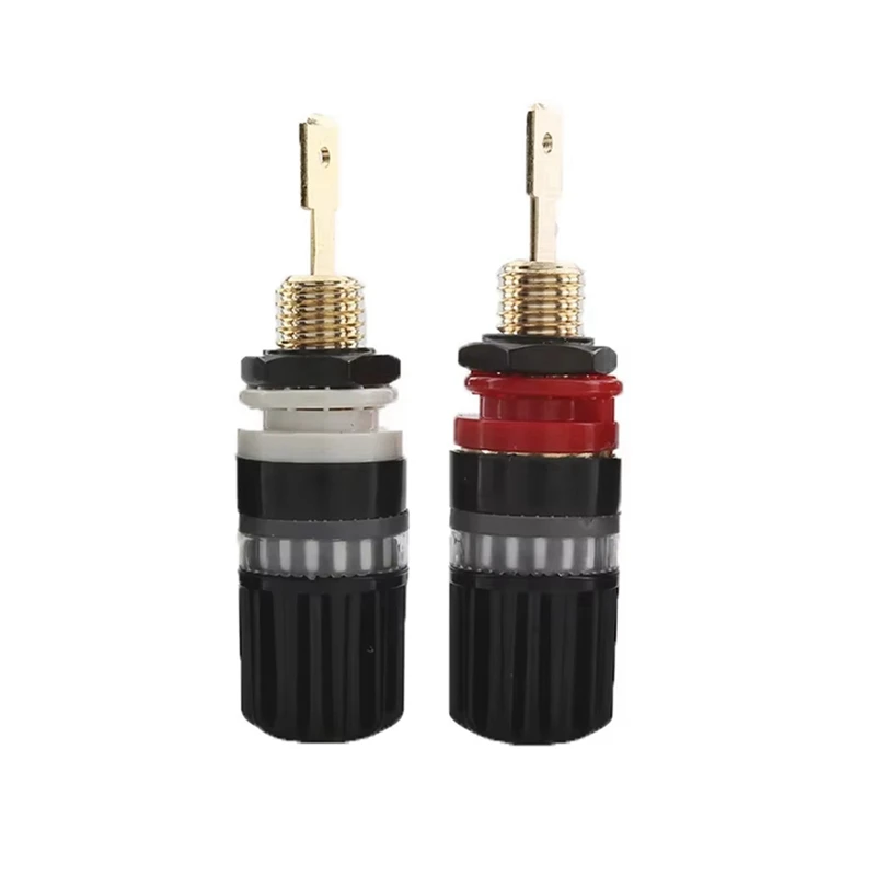 A93G High-End Speaker Terminals Audiophile Amplifier Speaker Terminal Connector Banana Jack Sound Audio Connector Adapter
A93G High-End Speaker Terminals Audiophile Amplifier Speaker Terminal Connector Banana Jack Sound Audio Connector Adapter