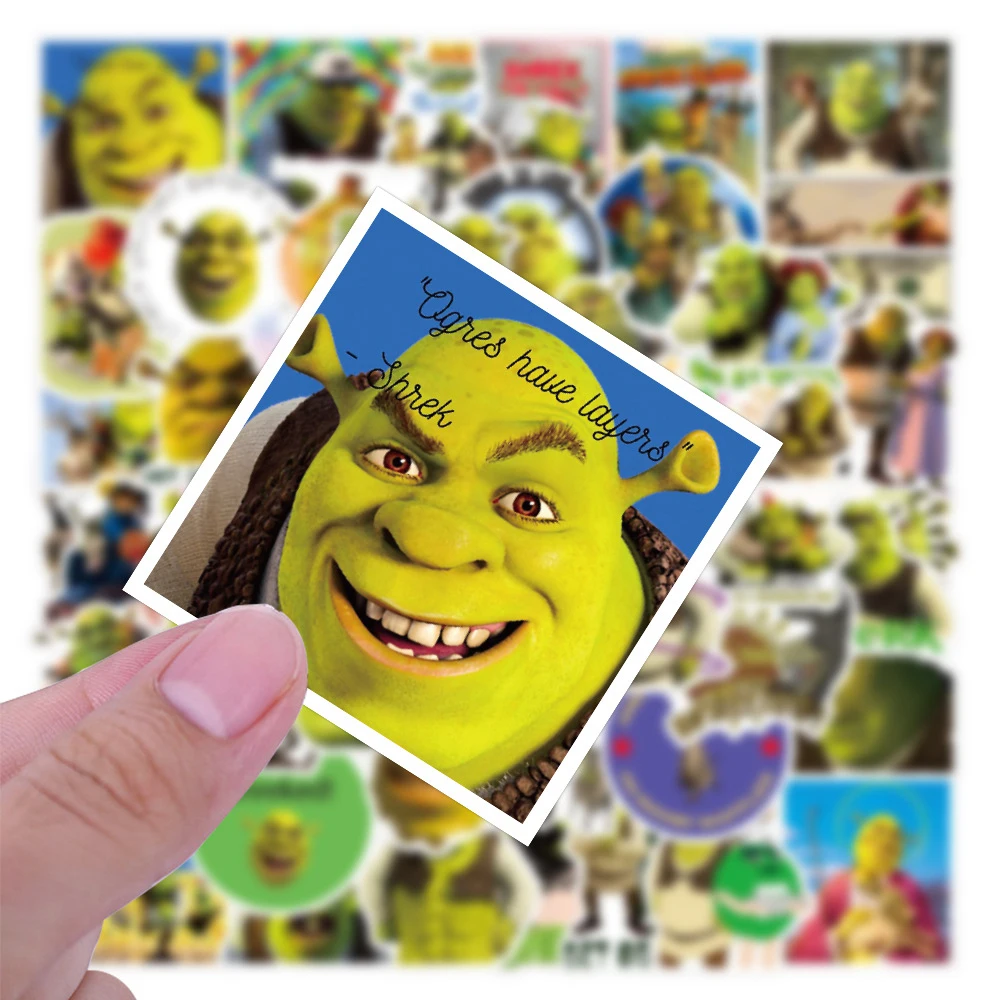 10/30/50/100pcs Funny Anime Monster Shrek Stickers Cartoon Decals Toy DIY Motorcycle Luggage Guitar Car Graffiti Sticker for Kid
10/30/50/100pcs Funny Anime Monster Shrek Stickers Cartoon Decals Toy DIY Motorcycle Luggage Guitar Car Graffiti Sticker for Kid