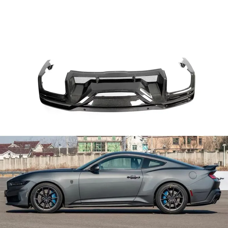 Carbon Fiber Auto Car Rear Diffuser for Ford Mustang Dark Horse 2024 Body Kit Splitter Cover Trim
Carbon Fiber Auto Car Rear Diffuser for Ford Mustang Dark Horse 2024 Body Kit Splitter Cover Trim